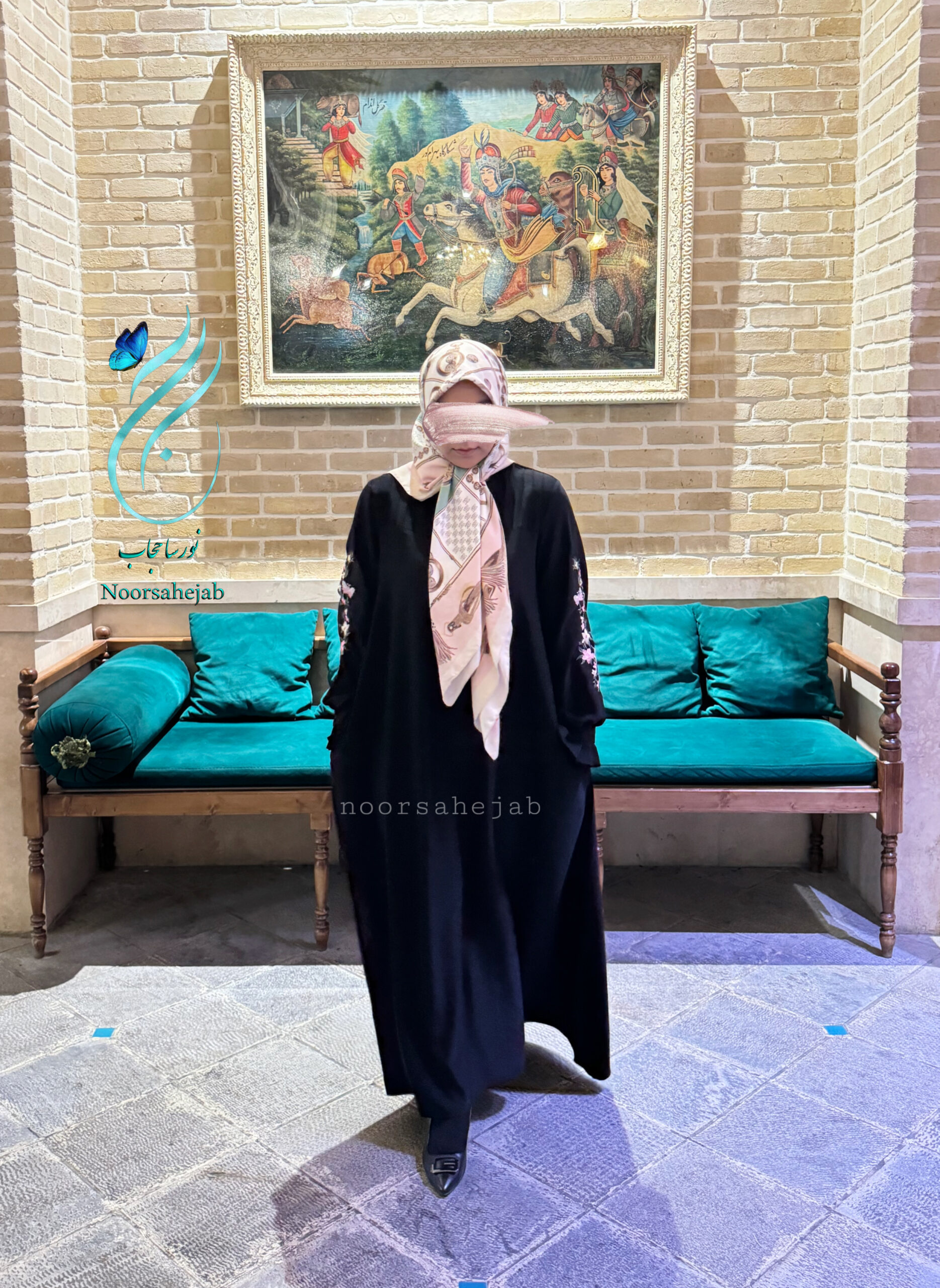 عبای گلدیس نورسا حجاب