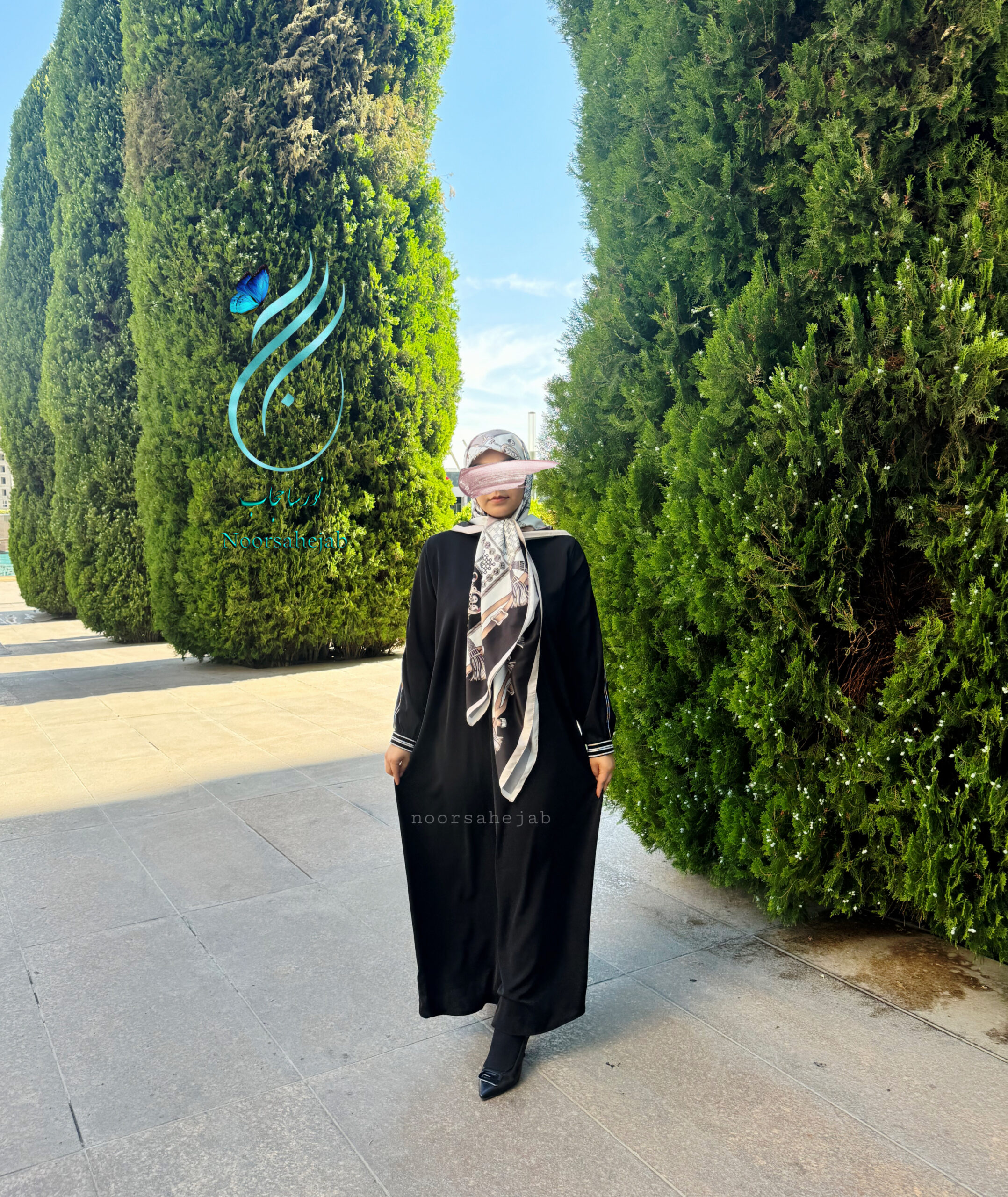 عبای نگین نورسا حجاب